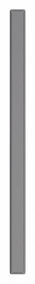 ASI GLOBAL Partition Column: Steel, Smooth Semi Gloss, Charcoal, 82 in Ht, 5 in Wd, 1 1/4 in Thick (MPN 40-91370503-23). Key specifications — Inner Core Type: Honeycomb; Brand: ASI GLOBAL PARTITIONS; Color: Charcoal; Finish/Texture: Smooth Semi Gloss.