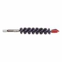 GOODWAY Tube Brush: Quick Connection, Nylon, 11/16 in to 3/4 in, Quick Connect Male, 15 PK (MPN SGB-Q-100). Key specifications — Bristle Material: Nylon; Compatible Grainger Part Number: 830YJ7; Brand: GOODWAY; Spiral Type: Single Spiral; For Tube Type: Enhanced.