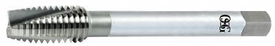 OSG Spiral Point Tap: #12-24 UNC, H3 / 2B-3B, 2 Flute, Plug Chamfer - General Purpose Spiral-Point Taps