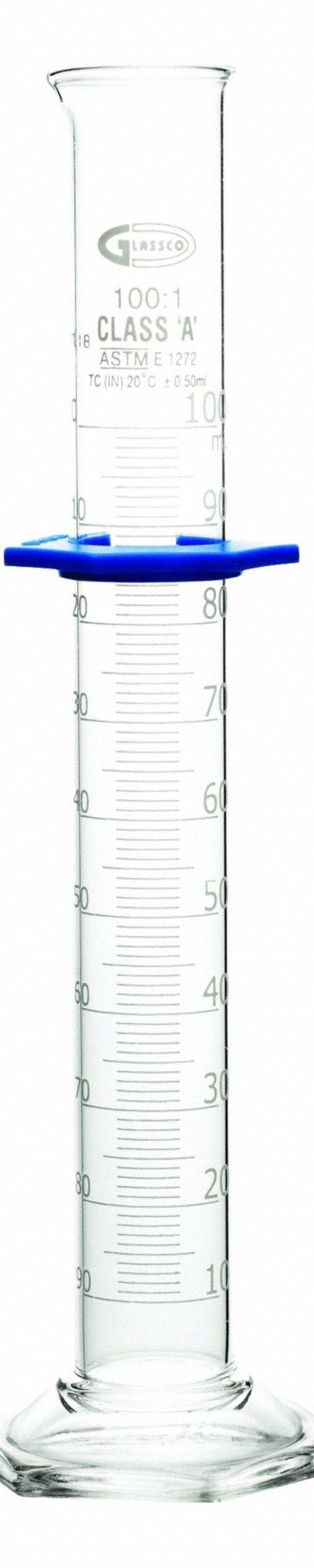 UNITED SCIENTIFIC SUPPLIES INC Graduated Cylinder: 100 mL - Class A Glass Graduated Cylinders