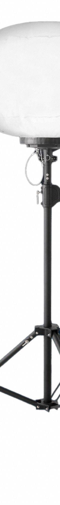 E-Z UP LED Balloon Light: 42,000 lm Max Brightness, LED, 4 Brightness Levels, 1 Lamp Heads, IP65 (MPN SZBLK300W). Key specifications — Frame Color: Black; Lighting Technology: LED; Operating Voltage: 110 to 240V AC; Brand: E-Z UP.