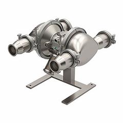 GRACO Large Particle AODD Pump: Stainless Steel, 3 in, Tri-Clamp, 130 gpm, 276.9 ft Max. Head (MPN SP3F.0080). Key specifications — Brand: GRACO; Check Valve Material: SS.