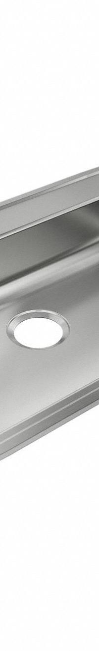 JUST MANUFACTURING Bowl Drop-In Sink: 31 in Overall Lg, 21 1/4 in Overall Wd, 5 in Bowl Dp, 1 Bowls (MPN SLADA2131A504-J). Key specifications — Brand: JUST MANUFACTURING; Color Family: Silver/Gray.
