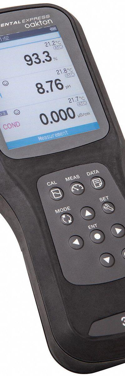 OAKTON Handheld Multiparameter Meter: Electrodes Sold Separately - Handheld Multiparameter Meters