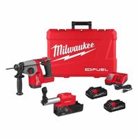 MILWAUKEE Rotary Hammer Kit: L-Shape, SDS-Plus, 5/8 in max, (2) 3.0 Ah, 1.3 ft-lb, 5,100 bpm (MPN 2908-22DE). Key specifications — attr113796: MILWAUKEE; attr113808: 5100 bpm; attr113803: Yes; attr113809: Yes; attr113815: (1) Bare Tool; attr113804: (2) 3.0 Ah.