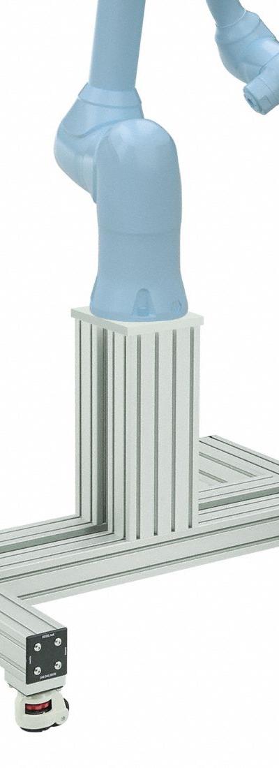 80/20 Tube Framing System Profiles: T-Slot Cobot Pedestal - Robot Mounts