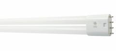 GE LAMPS Compact LED Bulb: Type A, 4-Pin (2G11), HLBX, LED, 5000K, 2,200 lm Light Output, 17 W Watt (MPN LED172G11/850/10). Key specifications — Brand: GE LAMPS; Bulb Designation: LED172G11/850/10; Dimmable: No; Color Temperature: 5000K.