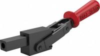 DE-STA-CO Straight Line Clamp: Solid Base Mounting, Std Horizontal Handle, 1.96 in Arm Lg, 1/2-13 (MPN 5150-B). Key specifications — Plunger Thread: 1/2-13; Recommended Spindle Model No.: 325203; Brand: DE-STA-CO.