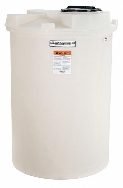 SNYDER INDUSTRIES Storage Tank: Single Wall, Vertical, 250 gal, Closed Top, 3/16 in Wall Thick - Vertical Liquid Storage Tanks