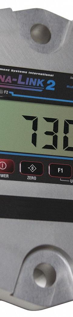 MSI Crane Dynamometer: 50,000 lb Wt Capacity - Imperial, +/-0.1% Accuracy, 20 lb, Digital (MPN MSI-7300-50000RF). Key specifications — Readability: 20 lb; Standards: ASME B30.26-6; Includes: RF Receiver for Use with MSI-8000 Remote Display; Housing Material: Steel; Manufacturer Part Number: MSI-7300-50000RF; Brand: MSI; Weighing Units: lb.