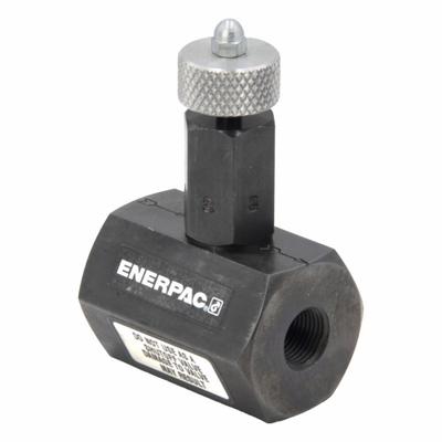 ENERPAC Needle Valve: 1.8492 gpm Max Flow Rate, 3/8"-18 NPT, 3/8"-18 NPT - Needle Flow Control Valves