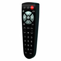 CLEAN REMOTE TV Remote Control: LG/Philips/RCA/Samsung/Universal, CR4B-2, Black, 1 in Overall Dp. Key specifications — Manufacturer Part Number: CR4B-2; Brand: CLEAN REMOTE; Color: Black; Features: Cleanable Hospitality TV Remote Control; For Use With: Samsung TVs; Includes: Optional Battery Cover Security Screw; Compatible With_Broad: Universal; Remote Features - Broad: Cleanable.