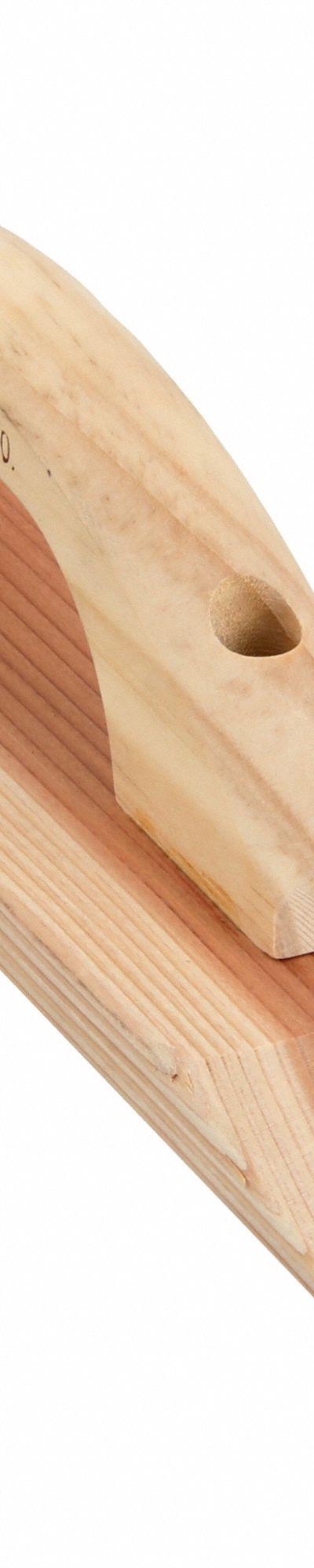 KRAFT TOOL Concrete Float: Blade Material Wood - Concrete Hand Floats