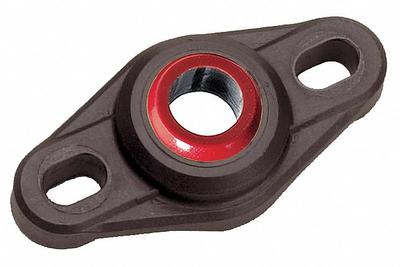 IGUS 2 Bolt Flange Bearing: 2 Bolt, 5/16 in Bore, 1 47/64 in Overall Lg - Maintenance-Free Flange-Mount Plain Bearings