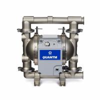 GRACO Electric Diaphragm Pump: Stainless Steel Body, Three Phase, 380-480V AC, 1 1/2 in, PTFE Valve (MPN HE80-1300). Key specifications — Nameplate Voltage: 380-480V AC; Brand: GRACO; Surface Roughness: 32 Ra; Check Valve Material: PTFE; Seat Material: 316 SS.