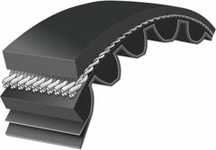 BANDO Timing Belt: One Side, Modified Curvilinear, Synchro-Link® HT, 8 mm Pitch, 25 mm Top Wd, Nylon (MPN 250-S8M-1184 HP). Key specifications — Industry Number: 250-S8M-1184; Brand: BANDO.