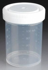GLOBE SCIENTIFIC Laboratory Jar: Polypropylene, Polyethylene, 4 fl oz, 53 mm Body Dia, 80.7 mm Ht (MPN 6527). Key specifications — Brand: GLOBE SCIENTIFIC; Clarity: Translucent; Closure Included: Yes; Pre-Cleaned: None.