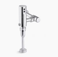 KOHLER Automatic Flush Valve: MACH TRIPOINT DC, 0.125 gpf Gallons per Flush, Battery, Exposed, Top (MPN 10UD00D20-CP). Key specifications — Spud Location: Top; Brand: KOHLER.