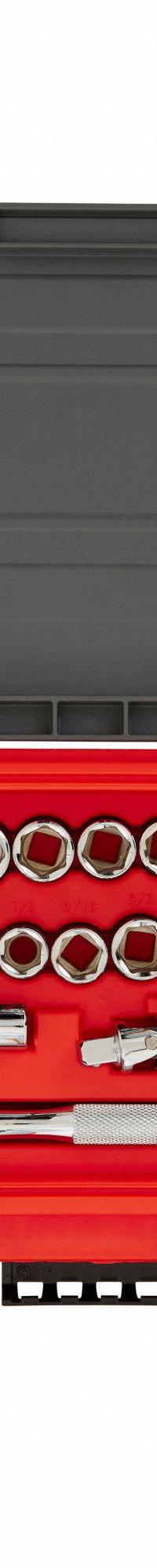 PROTO Socket Set: 3/8 in Drive, 25 Piece, Metric/SAE, 5/16 in to 3/4 in/8 mm to 18 mm (MPN J52325S). Key specifications — attr1224269: 3/8 in; attr1204650: 5/16 in to 3/4 in; attr1204673: Socket Bits Not Included; attr1204688: PROTO; attr1206170: Standard Sockets.