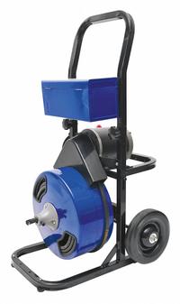 WESTWARD Drain Cleaning Machine: Corded, For 1 1/2 in to 3 in Pipe, 3/8 in Cable Dia., Manual (MPN 22XP39). Key specifications — attr517433: Corded.