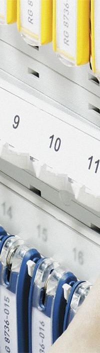 Key Holder: 24 Key Capacity, Plastic, Gray, 14 1/4 in Ht, 8 1/2 in Wd, 1 1/4 in Dp, Wall Mount (MPN 195610). Key specifications — Brand: DURABLE; Finish: Unfinished; Includes Key Tags: Includes Key Tags; Includes Mounting Hardware: Mounting Hardware Included; Color: Gray; Mounting Location: Wall; Material: Plastic.