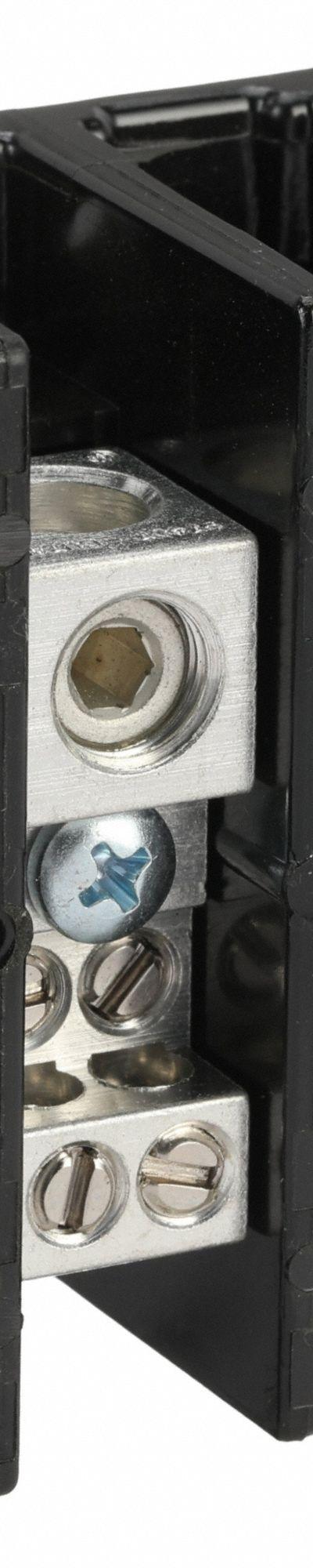 SQUARE D Power Distribution Block: Open - Open Blocks with Lugs