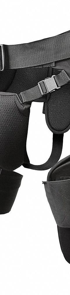DAMASCUS Riot Control Thigh and Groin Protection: Universal, EVA Foam/Polyester Mesh, Strap (MPN TG40). Key specifications — attr188384: EVA Foam; attr188403: Polyester Mesh Lining; attr193737: DAMASCUS; attr188392: Black; attr232310: Thigh and Groin Protector with Molle System; attr188385: Strap.