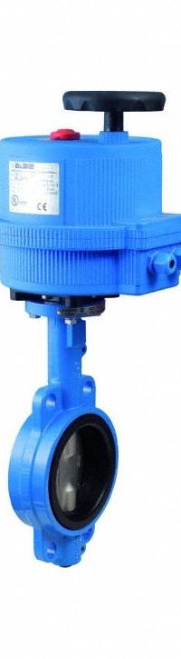 BONOMI Electrically Actuated Butterfly Valve: For Air/Water Media, Ductile Iron, 24V AC/DC, Wafer (MPN EN500S-002-8). Key specifications — Input Control Signal: Manual; Brand: BONOMI; Disc Material: Stainless Steel.