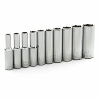 GEARWRENCH Socket Set: 1/4 in Drive, 10 Piece, 6-Point, SAE, 3/16 in to 9/16 in (MPN 80305). Key specifications — attr1224269: 1/4 in; attr1204685: Not Tether Capable; attr1204650: 3/16 in to 9/16 in; attr1204673: Socket Bits Not Included; attr1204688: GEARWRENCH; attr1224230: Friction; attr1224354: No Thin Wall; attr1206170: Deep Sockets.