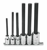 PROTO Socket Bit Set: 1 - 25 Pieces, 1/2 in Drive Size, 6 Pieces, 1/2 in to 9/16 in Tip Size Range (MPN J5441-6XL). Key specifications — attr1216280: Fixed Insert; attr1216283: PROTO; attr1225718: 1/2 in to 9/16 in; attr1227491: 1/2 in.