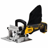 DEWALT Cordless Biscuit Joiner: Bare Tool, 20V MAX, 1/8 in Max. Cutting Dp, 3 No. of Dp Settings (MPN DCW682B). Key specifications — attr217439: (1) Bare Tool; attr325836: Brushless.