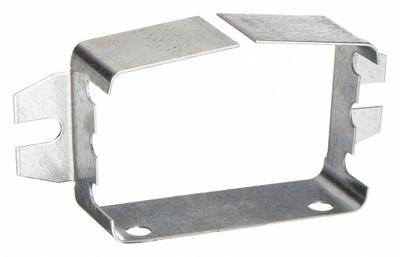 RACO Switch Box Adjustment Ring: Steel, Silver, 1.78 in Overall Wd - Mounting Accessories for Electrical Boxes