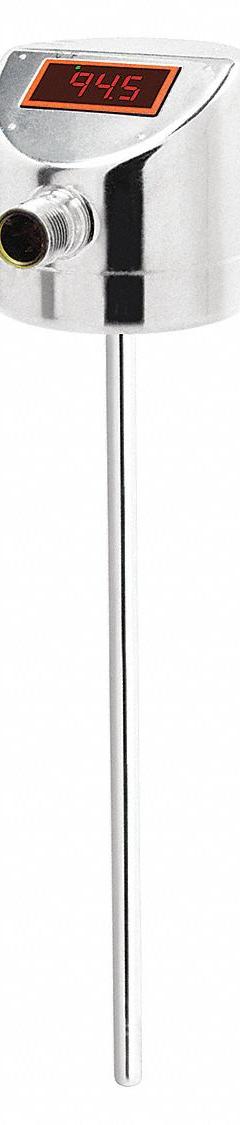 IFM Sanitary Temperature Transmitter: 6 mm clamp fitting 6mm diameter, 0 to 300 Degrees F (MPN TD2243). Key specifications — Output: 4 to 20mA DC; Brand: IFM; Power Required: 18 to 32V DC; Sensing Element Type: Pt1000 RTD; Series: TD; Temperature Accuracy: ±0.54°F, 0.1%; Temperature Range: 0 °F to 300 °F; Process Connection: 6 mm clamp fitting 6mm diameter.