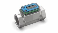 FLOMEC Electronic Flowmeter: Fuel Meter, Digital, 1 1/2 in FNPT, 100 gpm Flow Rate - Max (MPN G2S15NQ9GMB). Key specifications — Display Type: Digital; Unit Of Measure: Liters; Brand: FLOMEC; Manufacturer Part Number: G2S15NQ9GMB; Housing Material: Stainless Steel; Accuracy: +/-0.75%.