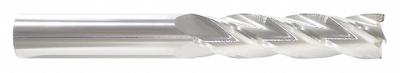 APPROVED VENDOR Square End Mill: Carbide, 4 Flute, 1/4" Mill Dia, 8" LOC, 12" OAL (MPN 218-001161) - General Purpose Carbide Square End Mills