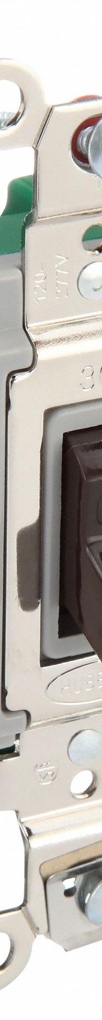 BRYANT Wall Switch: Toggle Switch, Double Pole, Maintained, Brown, 120/277V AC, 30 A (MPN 3002BRN). Key specifications — Illuminated: No; Voltage Rating: 120/277V AC.