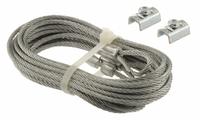 PRIME-LINE Spring Cable: Carbon Steel, 2,155 lb Load Rating - Max, 8 21/32 ft Overall Lg, 1 PR (MPN GD 52102). Key specifications — Brand: PRIME-LINE; Material: Carbon Steel; Product Type: Spring Cable.