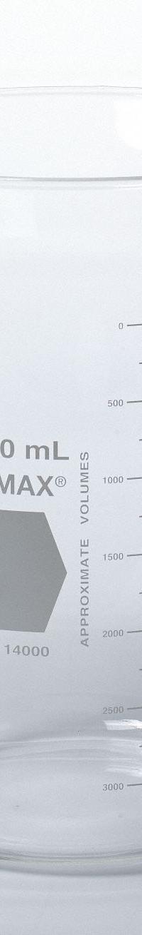KIMBLE Beaker: 4,000 mL, 135.68 fl oz, A, Low Form, Type I, Colorless, Borosilicate Glass (MPN 14000-4000). Key specifications — attr1371034: Type I; attr1371051: KIMBLE; attr1371062: Colorless.