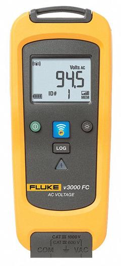 FLUKE AC/DC Voltmeter Module Kit: 6 V to 1,000 V, Digital Display, CAT III 1000V/CAT IV 600V, IP42 (MPN FLK-V3000FC). Key specifications — IP Rating: IP42; Brand: FLUKE.