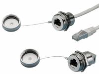 RITTAL RJ45 Interface Port: Wall Connection from Outlet to Outlet or Outlet to Connector, Brass (MPN 2482730). Key specifications — Finish: Nickel Plated; Brand: RITTAL; Accessory Type: RJ45 Installation Module; Application: Wall Connection from Outlet to Outlet or Outlet to Connector; Material: Brass.