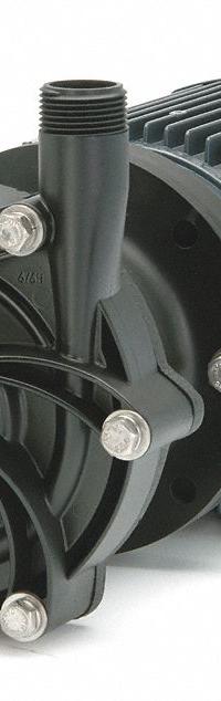 FINISH THOMPSON Magnetic Drive Pump: PVDF, 1/2 hp Horsepower, Three Phase, PVDF, 208-230/460V AC (MPN DB6V-T-M227). Key specifications — Gasket Material: Viton; Nameplate Voltage: 208-230/460V AC; Brand: FINISH THOMPSON.