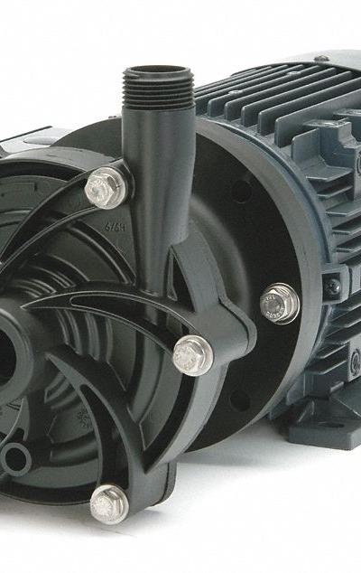 FINISH THOMPSON Magnetic Drive Pump: PVDF - Magnetic-Drive Straight Centrifugal Pumps