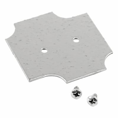 HAMMOND Inner Panel: Back Panel Panel, 2.18 in Overall Ht, 2.2 in Overall Wd, Steel - Interior Mounting Panels
