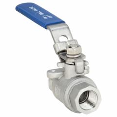 USA INDUSTRIALS Manual Two-Way Ball Valve: 3/8 in, 304 Stainless Steel, Straight Valve Body, PTFE (MPN ZUSA-VLV-2). Key specifications — Brand: USA INDUSTRIALS; Handle: Locking Lever.