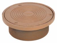 SMITH LIGHT COMMERCIAL Strainer: 5 3/4 in Overall Dia, 2 1/8 in Overall Ht, Nickel Bronze, Tan (MPN 410-10). Key specifications — Color: Tan; Resistance Properties: Vandal-Resistant; Brand: SMITH LIGHT COMMERCIAL; Finish: Duco-Coated.
