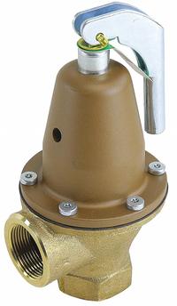 WATTS Pressure Relief Valve: FNPTF x FNPTF, 1 1/4 in x 1 1/4 in, Copper Silicon Alloy (MPN 0121522). Key specifications — Brand: WATTS.