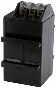 MURRELEKTRONIK Motor Suppressor: HRC 3, Resistor-Capacitor, 7.5 kW Motor Rating, 575 V AC (MPN 23007). Key specifications — attr1186994: 575 V AC; attr1140485: MURRELEKTRONIK; attr1186980: Family Construction Form M4; attr1186981: 3-Pole Terminal; attr1186984: 50 to 60 Hz.