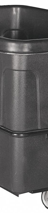GRAINGER Cube Truck: 8 cu ft, 700 lb, 38 1/2 in L x 27 in W x 29 in H, (2) Rigid/(2) Swivel, Black (MPN 36FK88). Key specifications — Manufacturer Part Number: 36FK88; Brand: GRAINGER; Caster/Wheel Configuration: (2) Swivel; Color: Black.