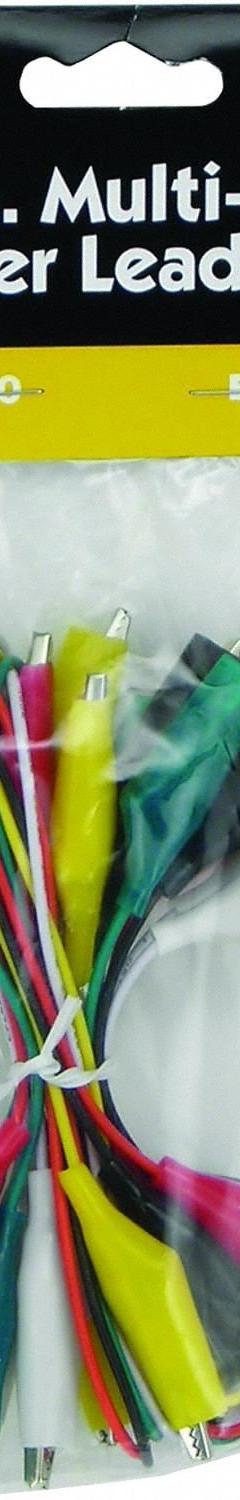 GENERAL Test Lead Kit: CAT I, Alligator Clip, 1 1/2 ft Lg, PVC (MPN CT800). Key specifications — Brand: GENERAL.