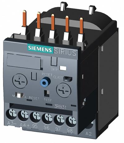 Siemens Overload Relay: Electronic Protection, 3 Poles, 1NO/1NC, Frame Size S00 - IEC Electronic Overload Relays